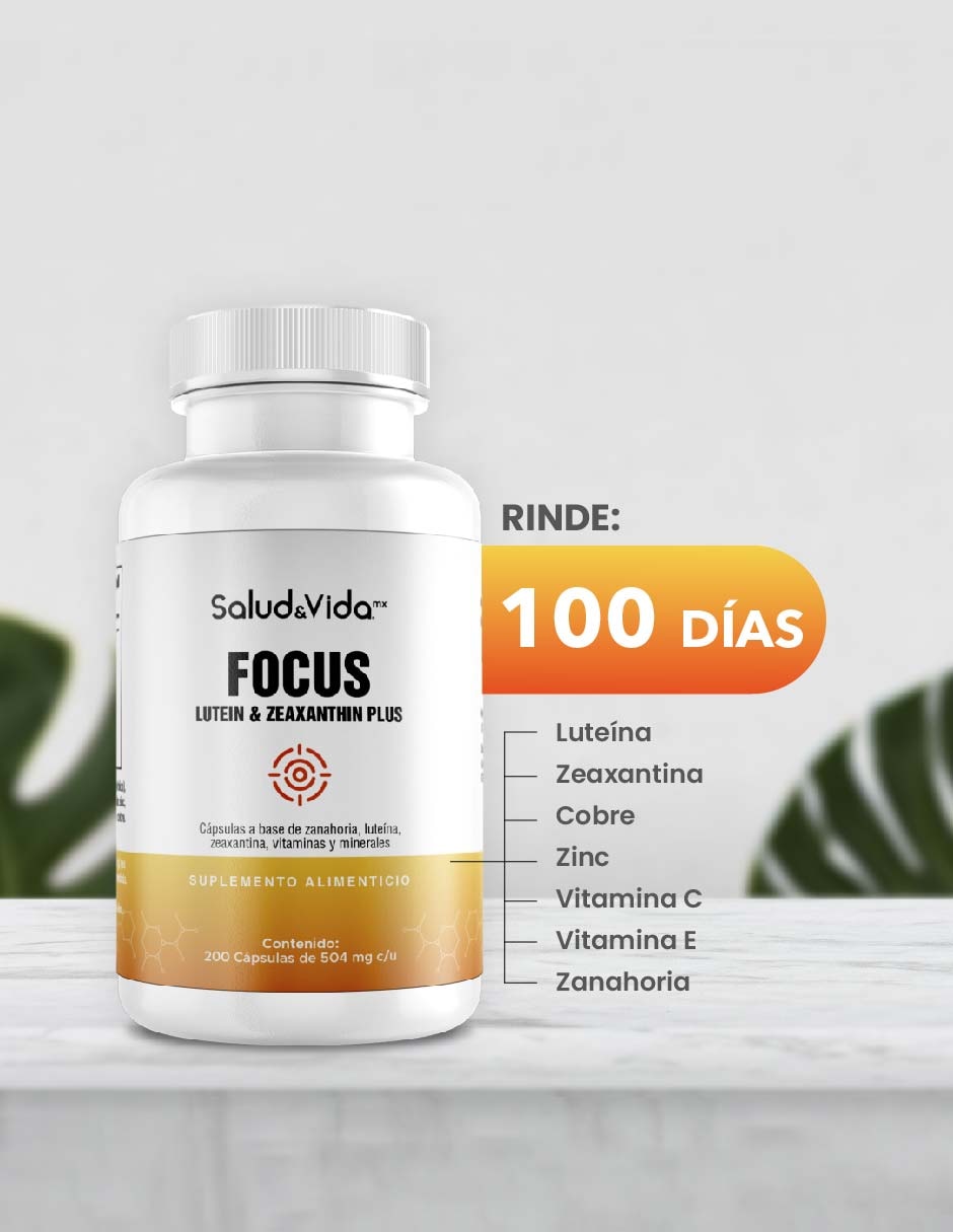 Complejo de Luteína y Zeaxantina de 200 cápsulas 3
