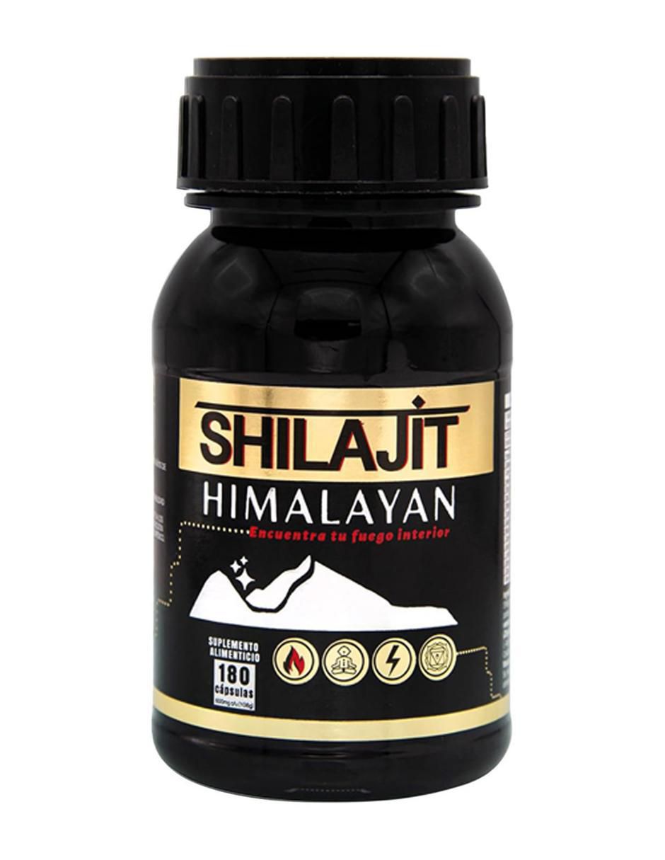 Suplemento Alimenticio Shilajit Himalayan con shilajit del himalaya de 180 cápsulas