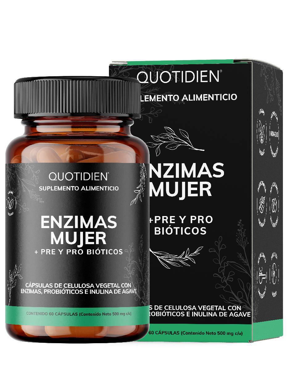 Enzimas Digestivas + Probióticos + Prebióticos (fibras) con enzimas digestivas Enzimas Digestivas + Probióticos + Prebióticos (fibras) con enzimas digestivas