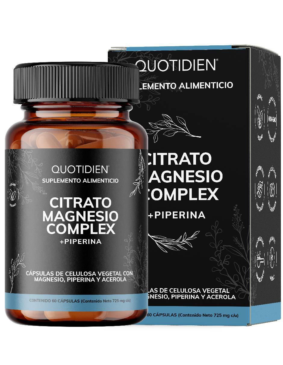 Citrato Magnesio Complex de 60 cápsulas