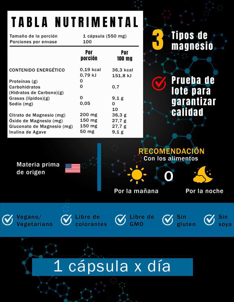 Magnesio Complex con magnesio 5