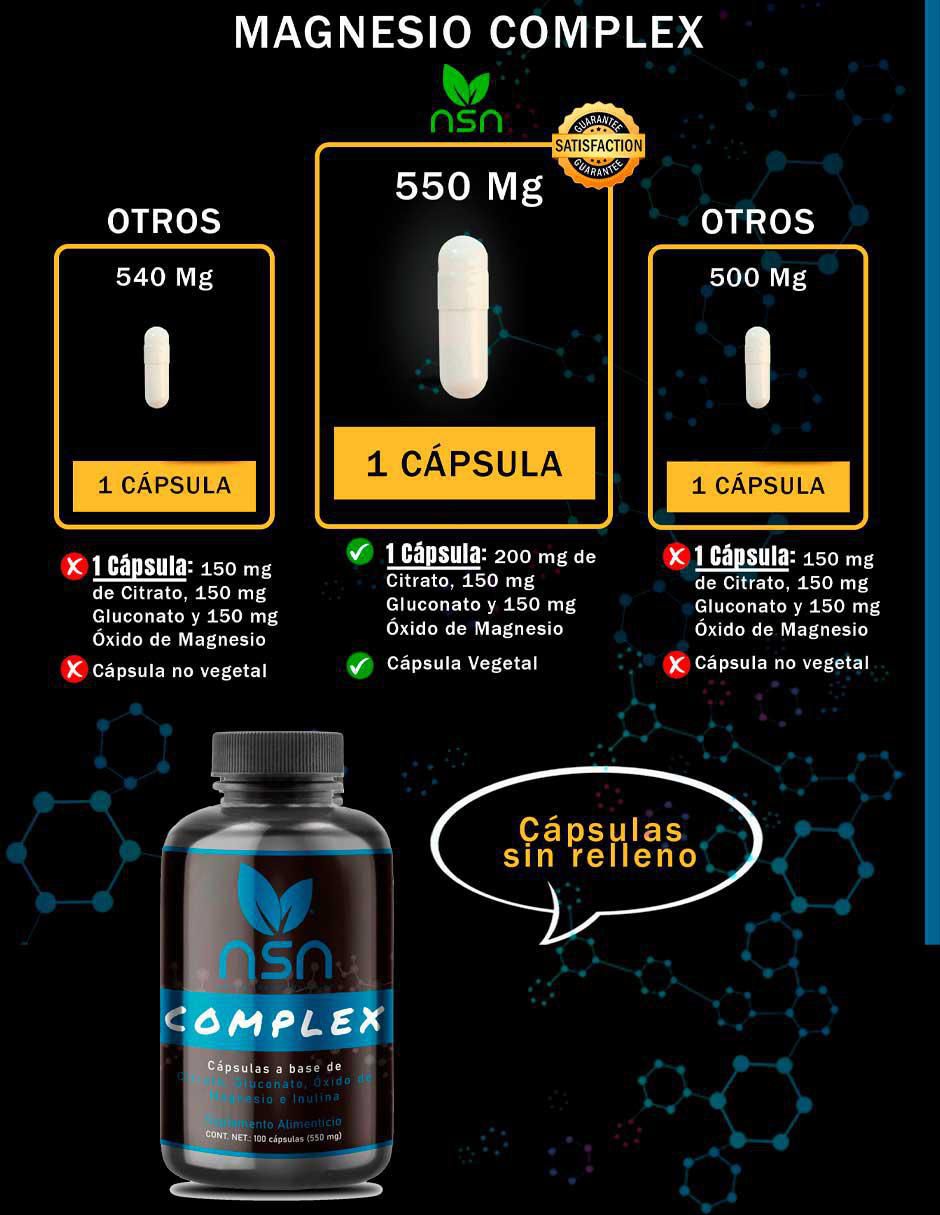 Magnesio Complex con magnesio 6