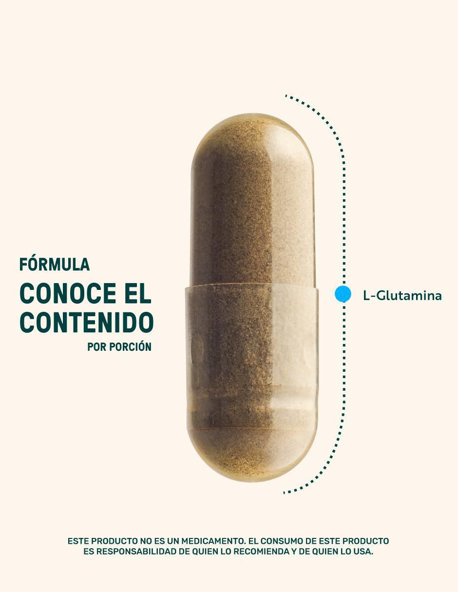 Pure glutamine Life 360+ con L-glutamina 10