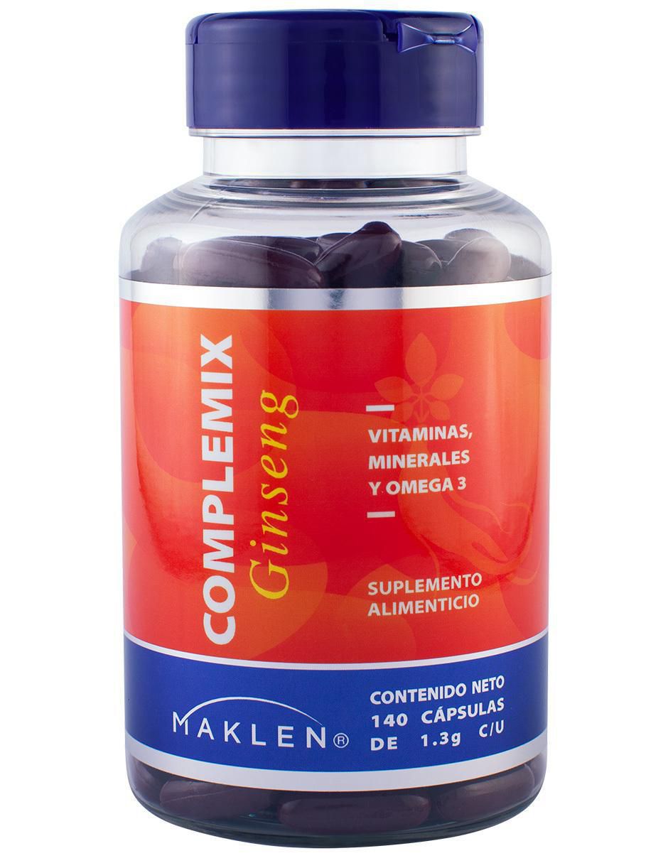 Complemix Ginseng con vitaminas y minerales