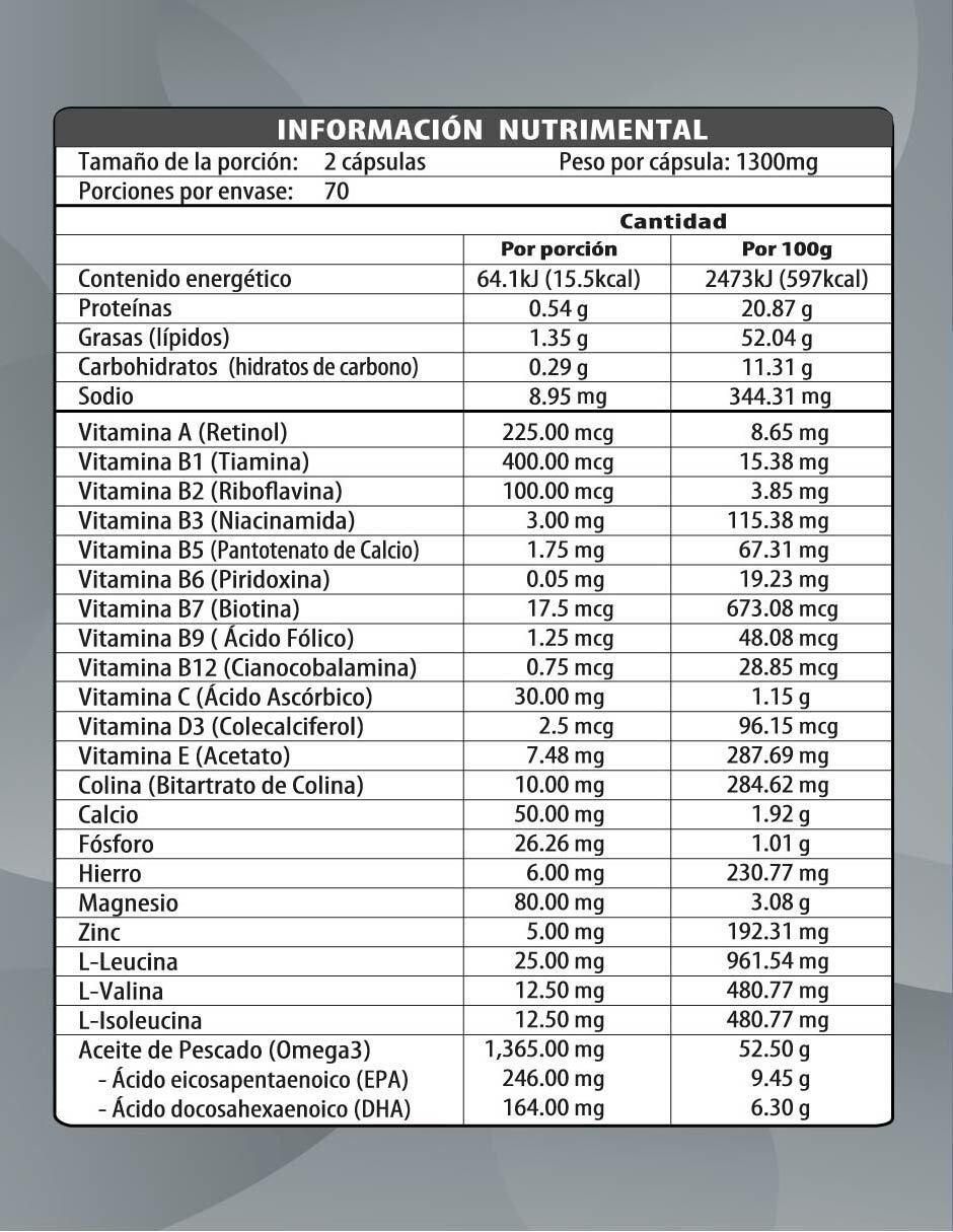 Complemix Senior con vitaminas y minerales 7