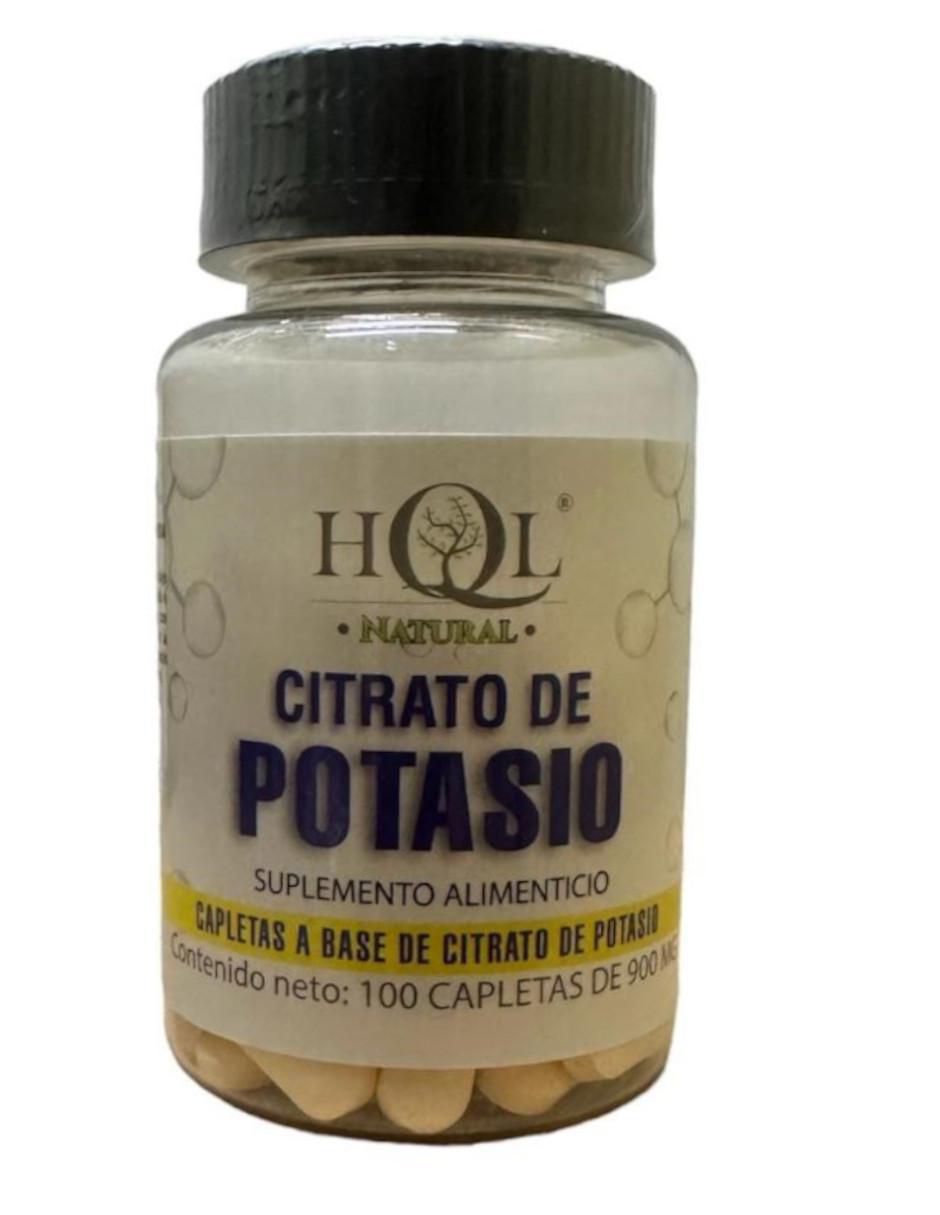 Citrato de Potasio de 100 cápsulas
