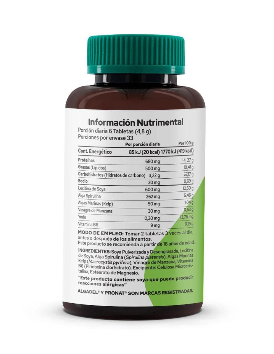 Algadel con alga espirulina 2
