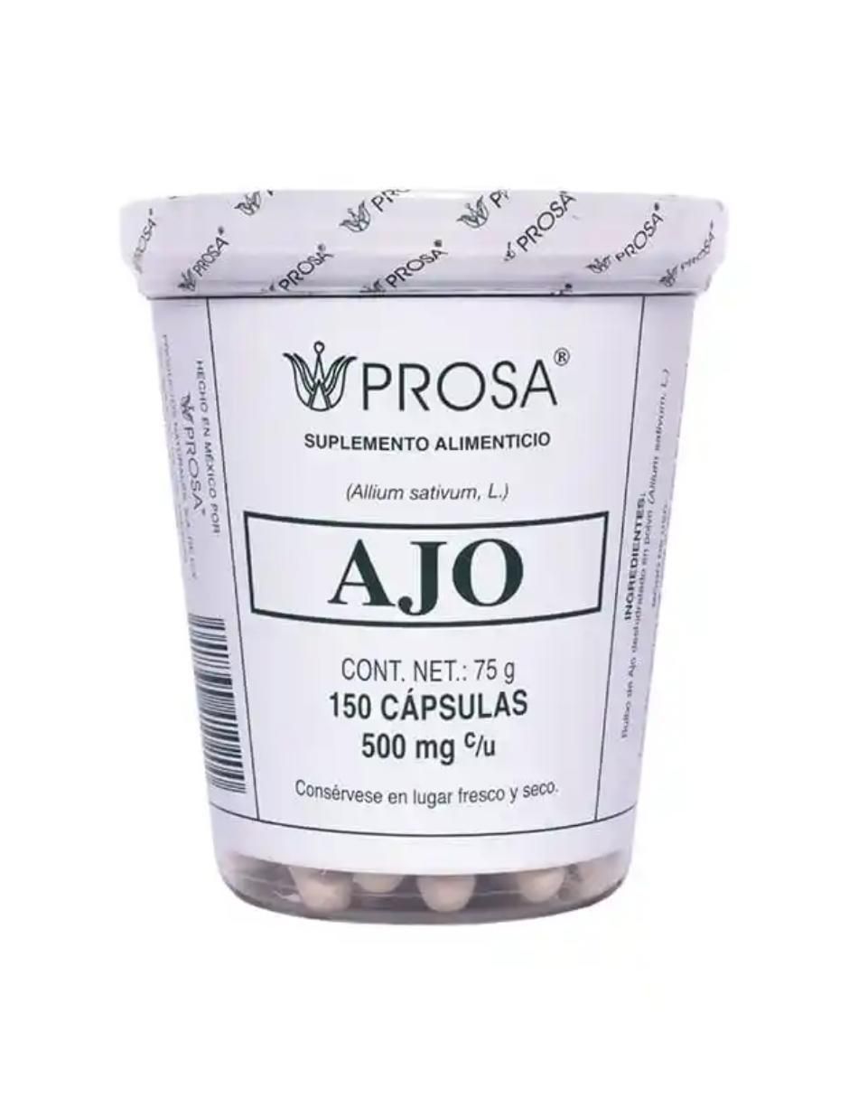 Ajo de 150 cápsulas