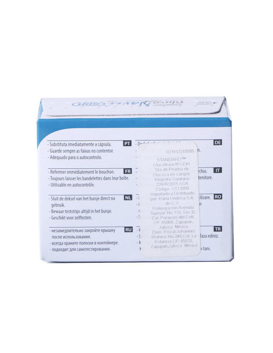 Tiras reactivas para glucosa 3