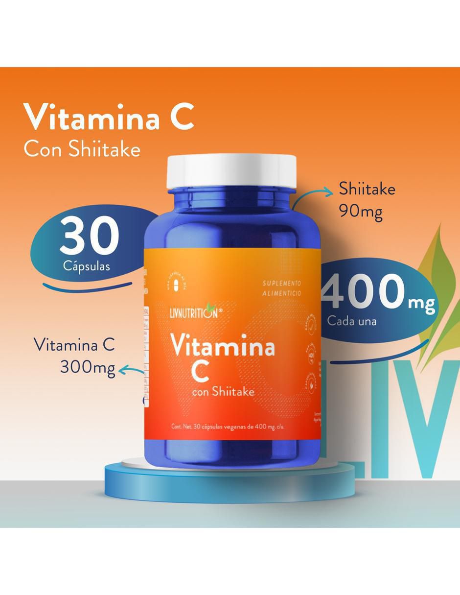 Vitamina C de 60 cápsulas 2