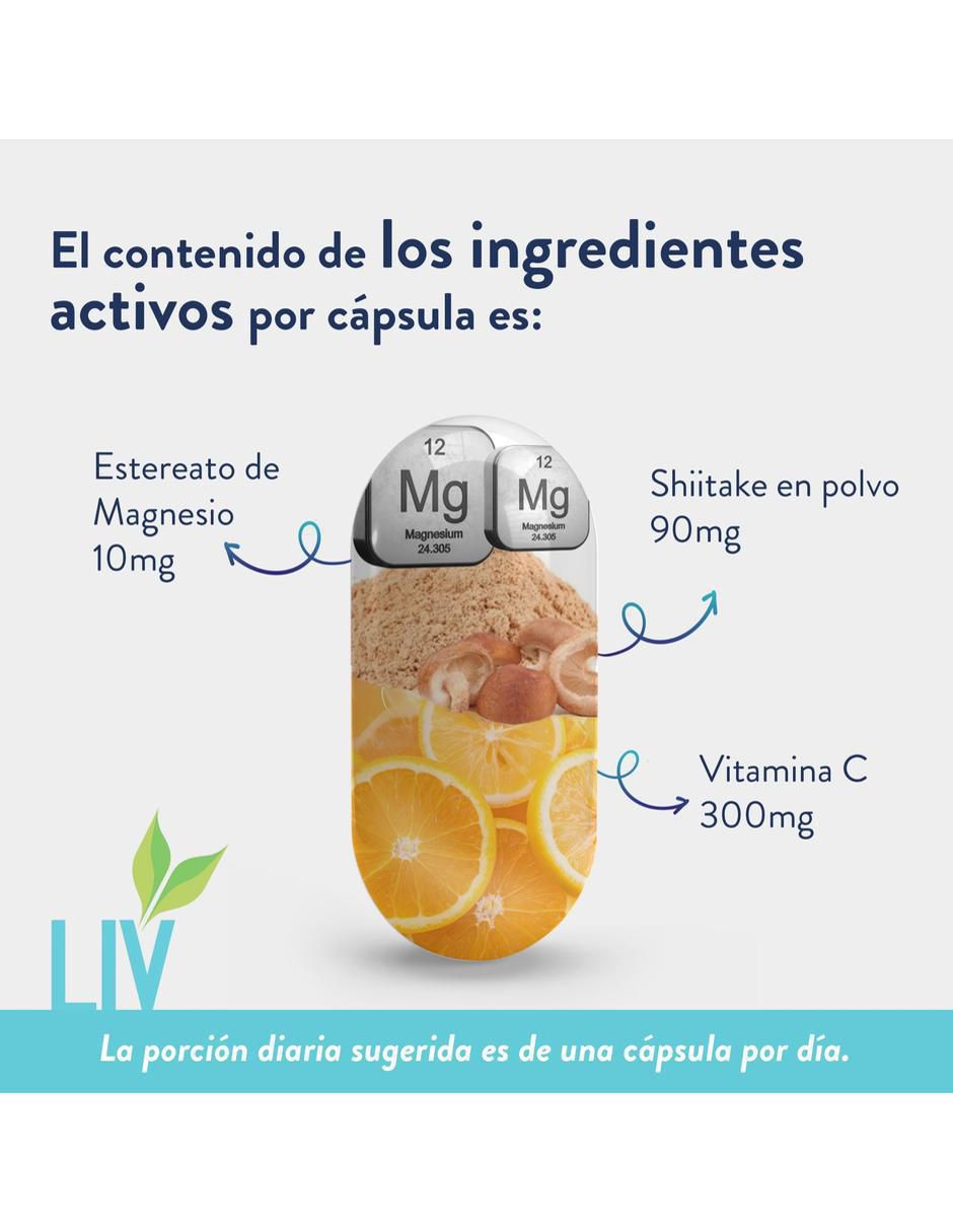 Vitamina C de 60 cápsulas 4