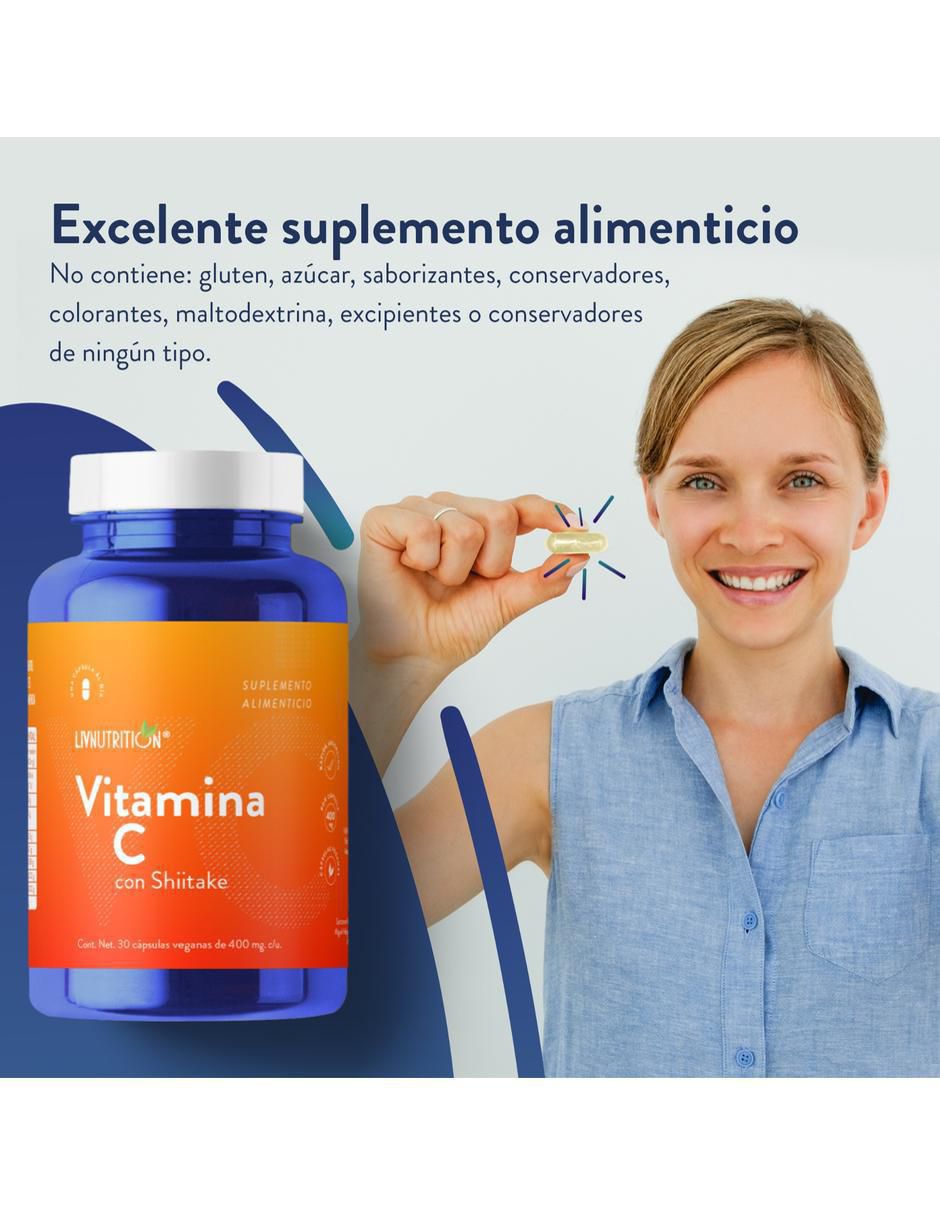 Vitamina C de 60 cápsulas 5