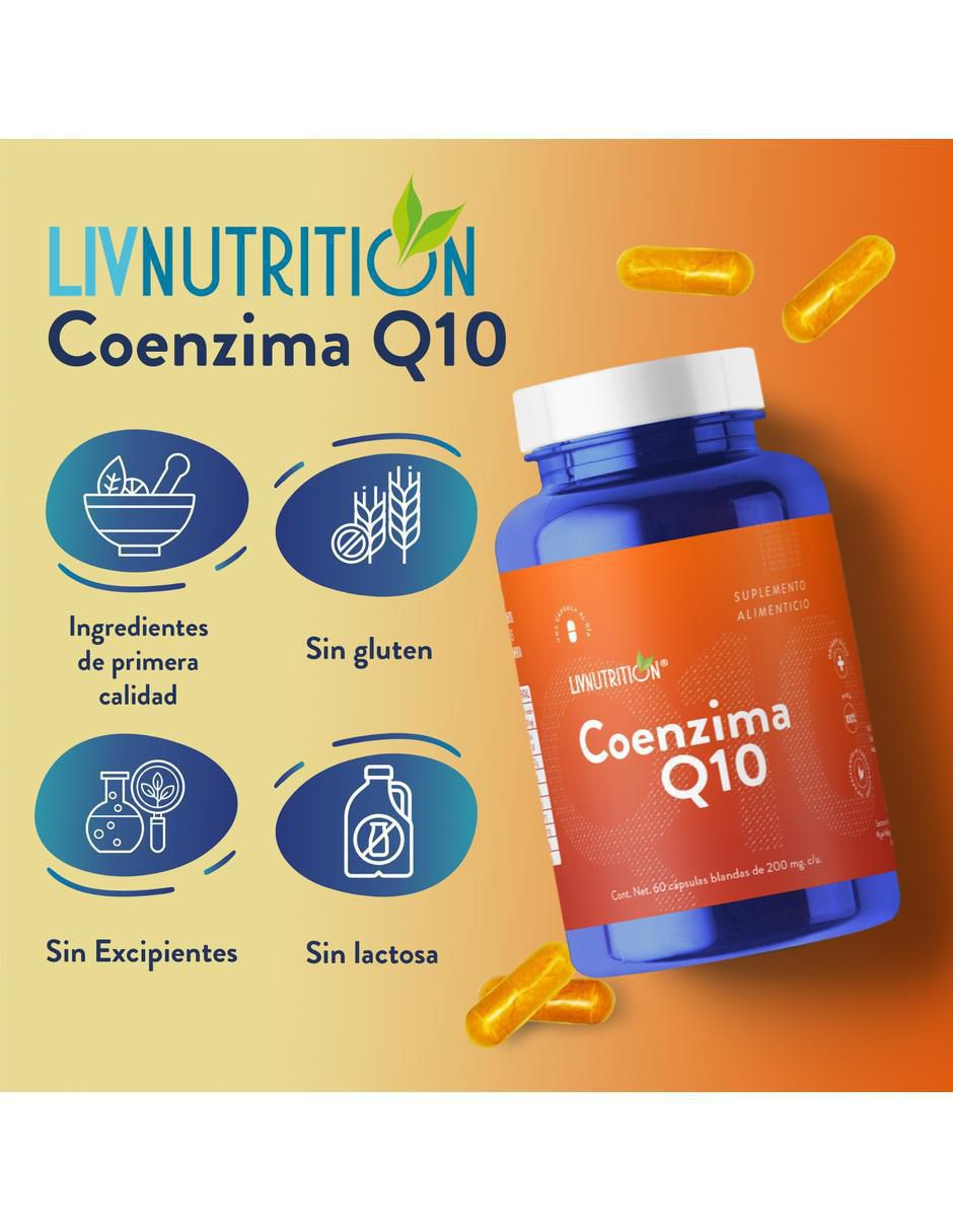 Coenzima Q10 de 60 tabletas 4