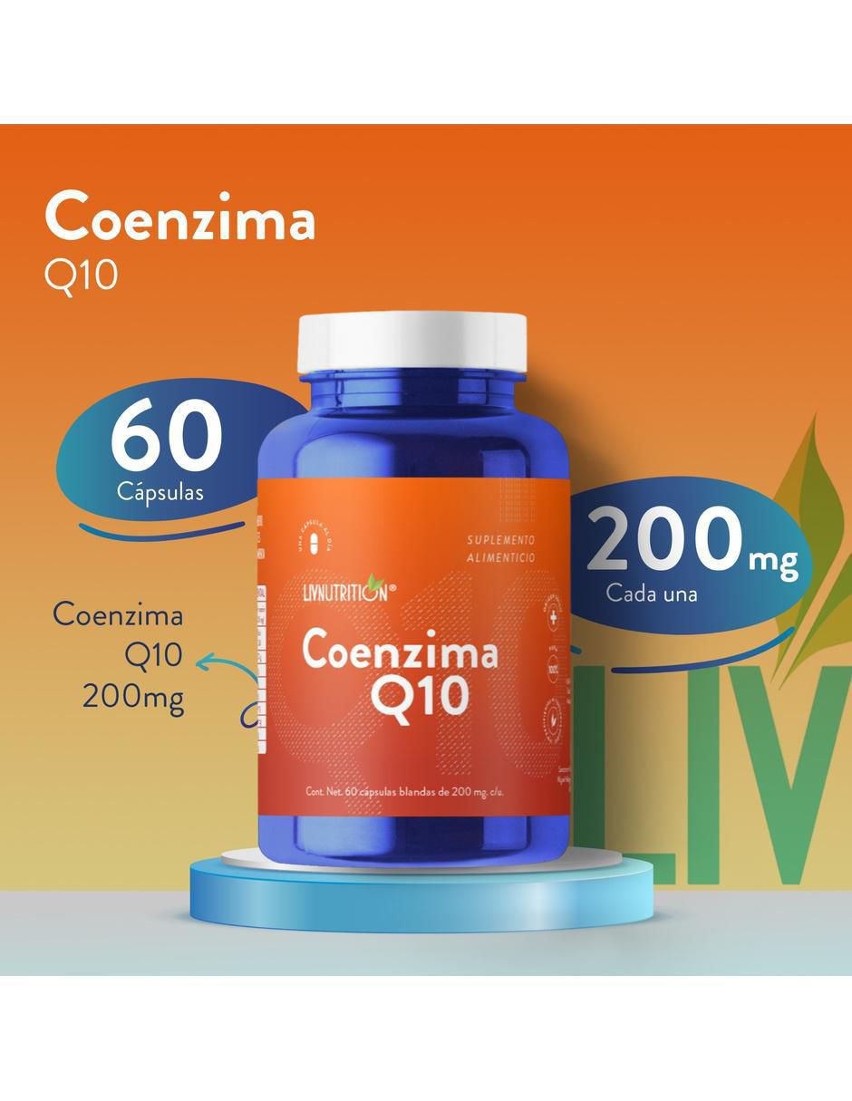 Coenzima Q10 de 60 tabletas 6