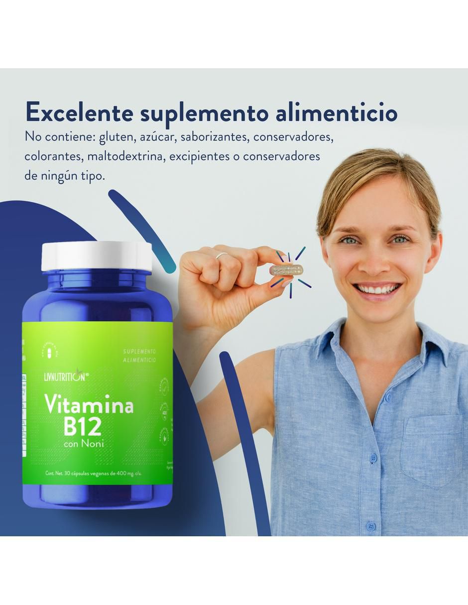 Vitamina B12 de 60 cápsulas 5