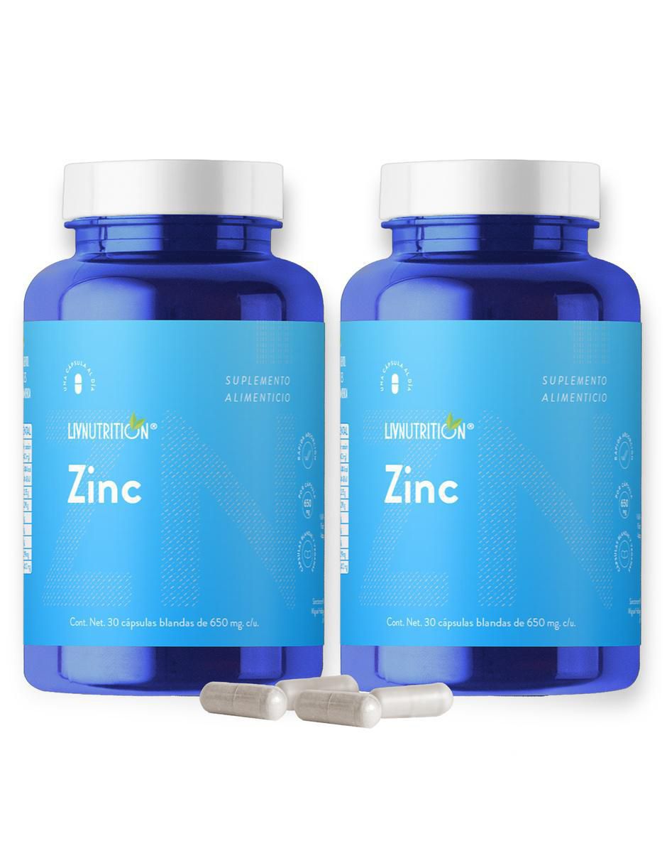 Zinc de 60 cápsulas Zinc de 60 cápsulas