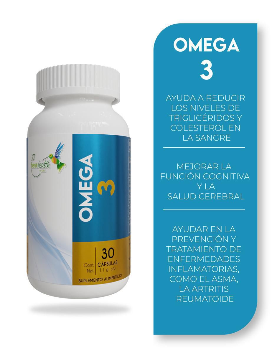 Omega 3 de 30 cápsulas 2