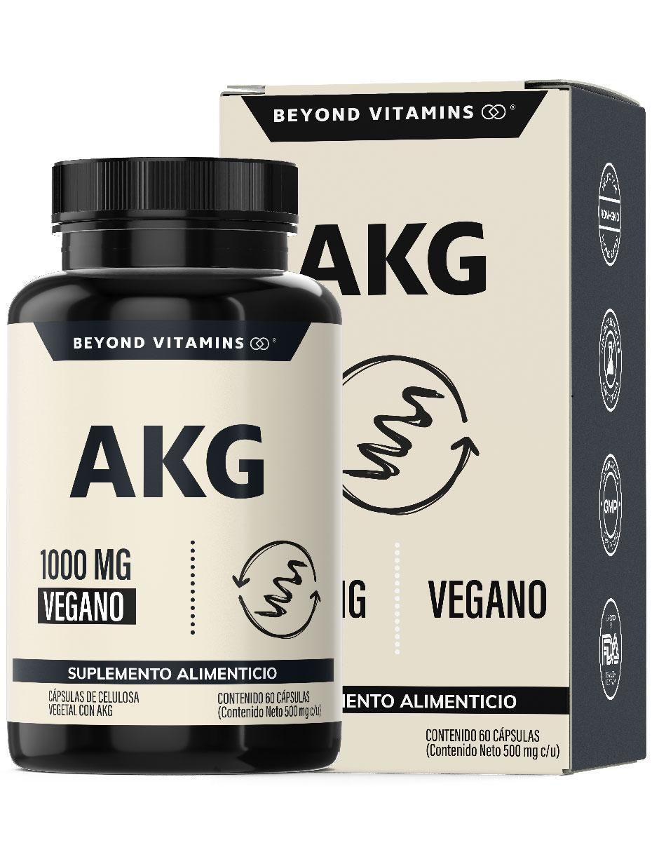 AKG Ácido Alfa Cetoglutárico de 60 cápsulas