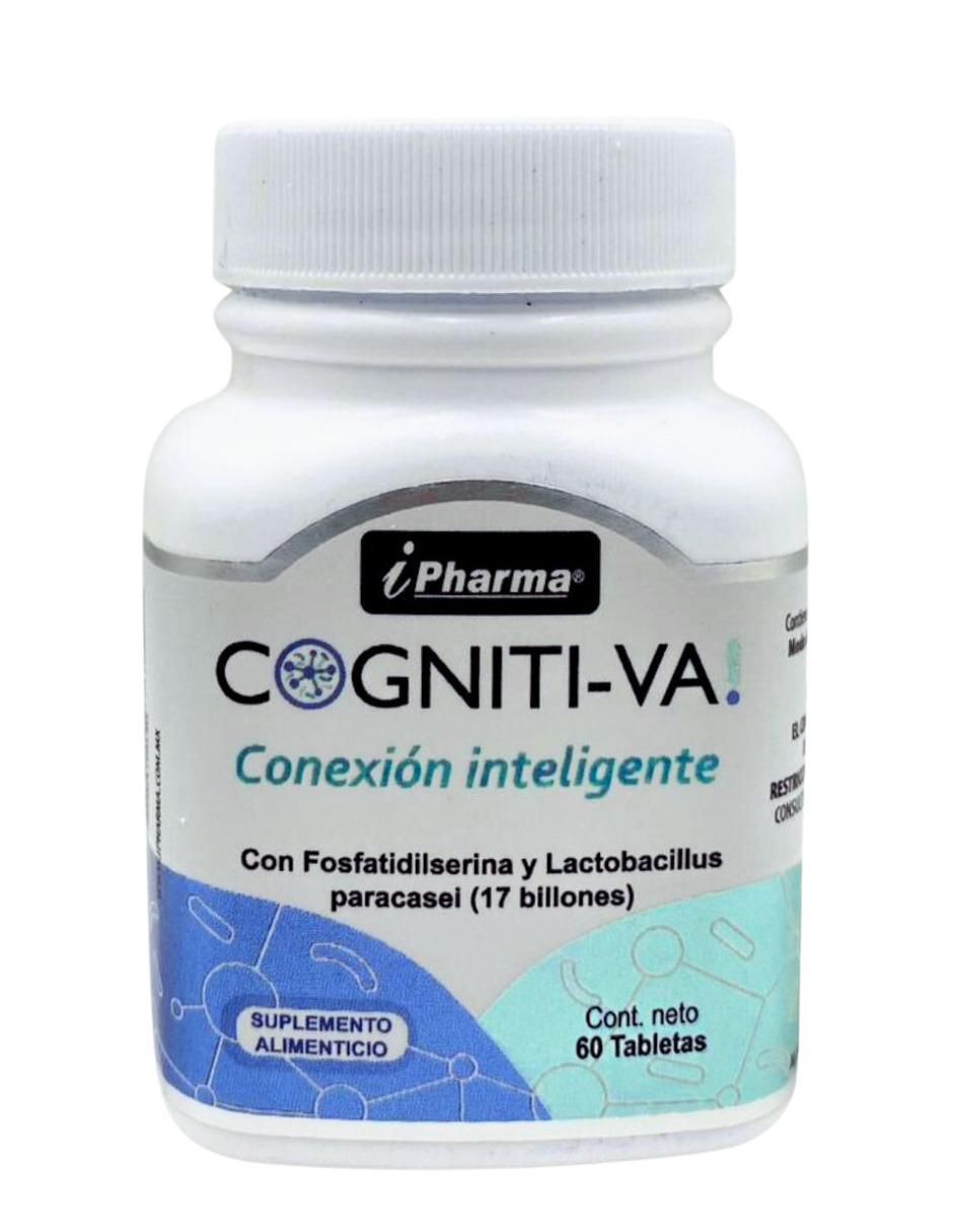 Cogniti-Va con enzimas digestivas y probióticos de 60 tabletas