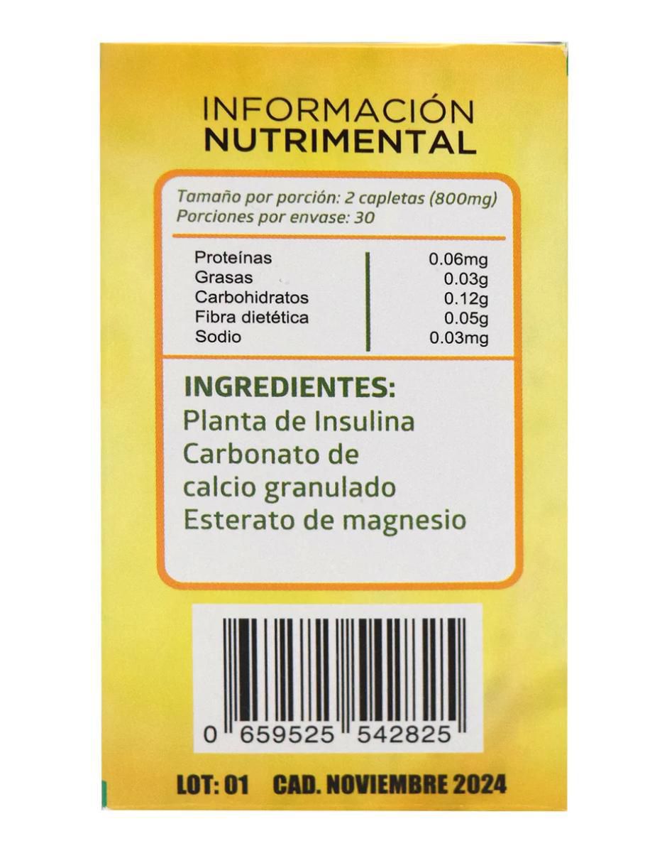 Insulina planta Joy Natura de 60 cápsulas 2