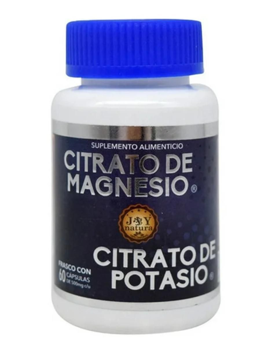 Citrato de Magnesio, Potasio de 60 cápsulas Citrato de Magnesio, Potasio de 60 cápsulas