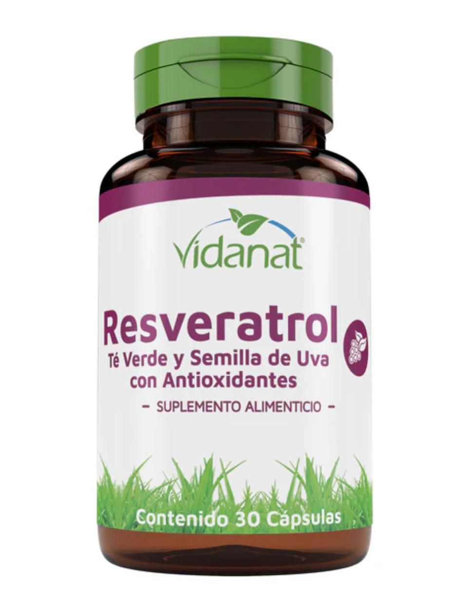 Resveratrol de 30 cápsulas