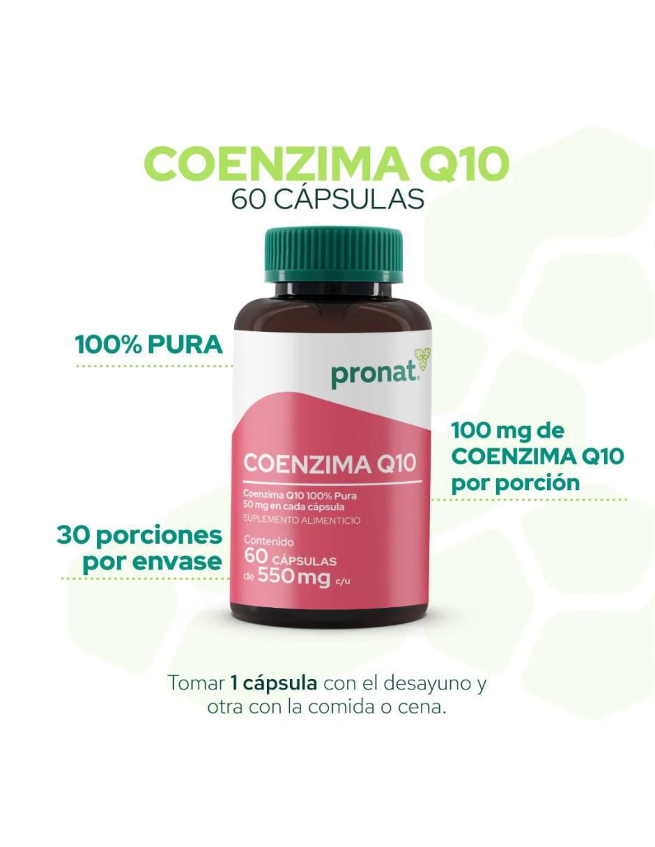 Coenzima q10 de 60 cápsulas 3