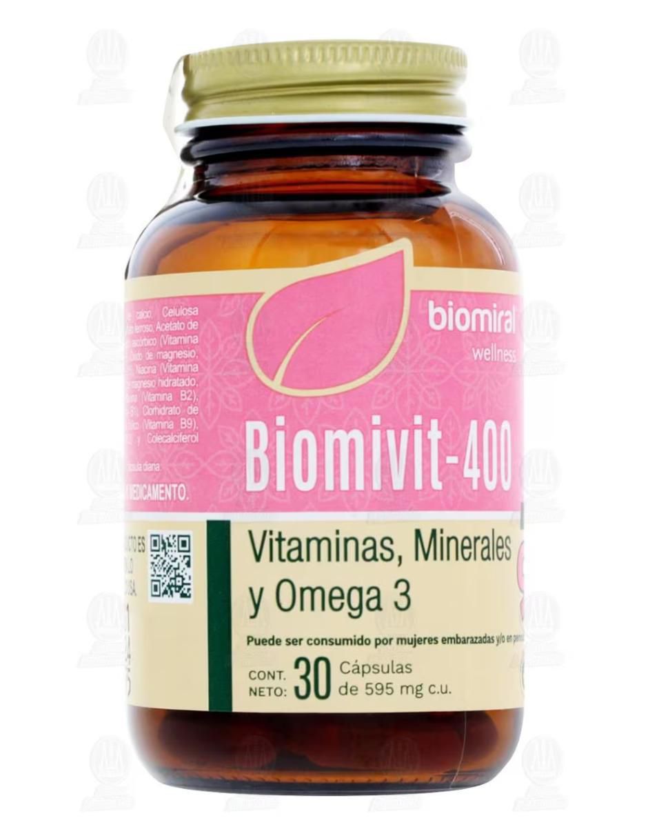 Biomivit 400 de 30 cápsulas Biomivit 400 de 30 cápsulas