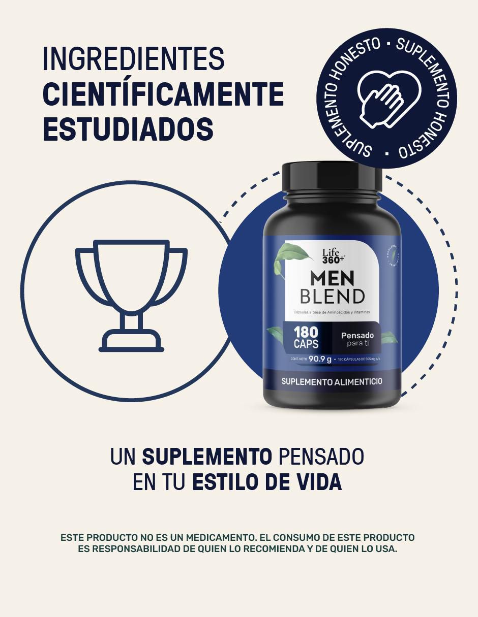 Multivitamínico para hombre con creatina + vitaminas y aminoácidos 80 cápsulas suplemento alimenticio cápsulas "para" (si aplica) unisex 5