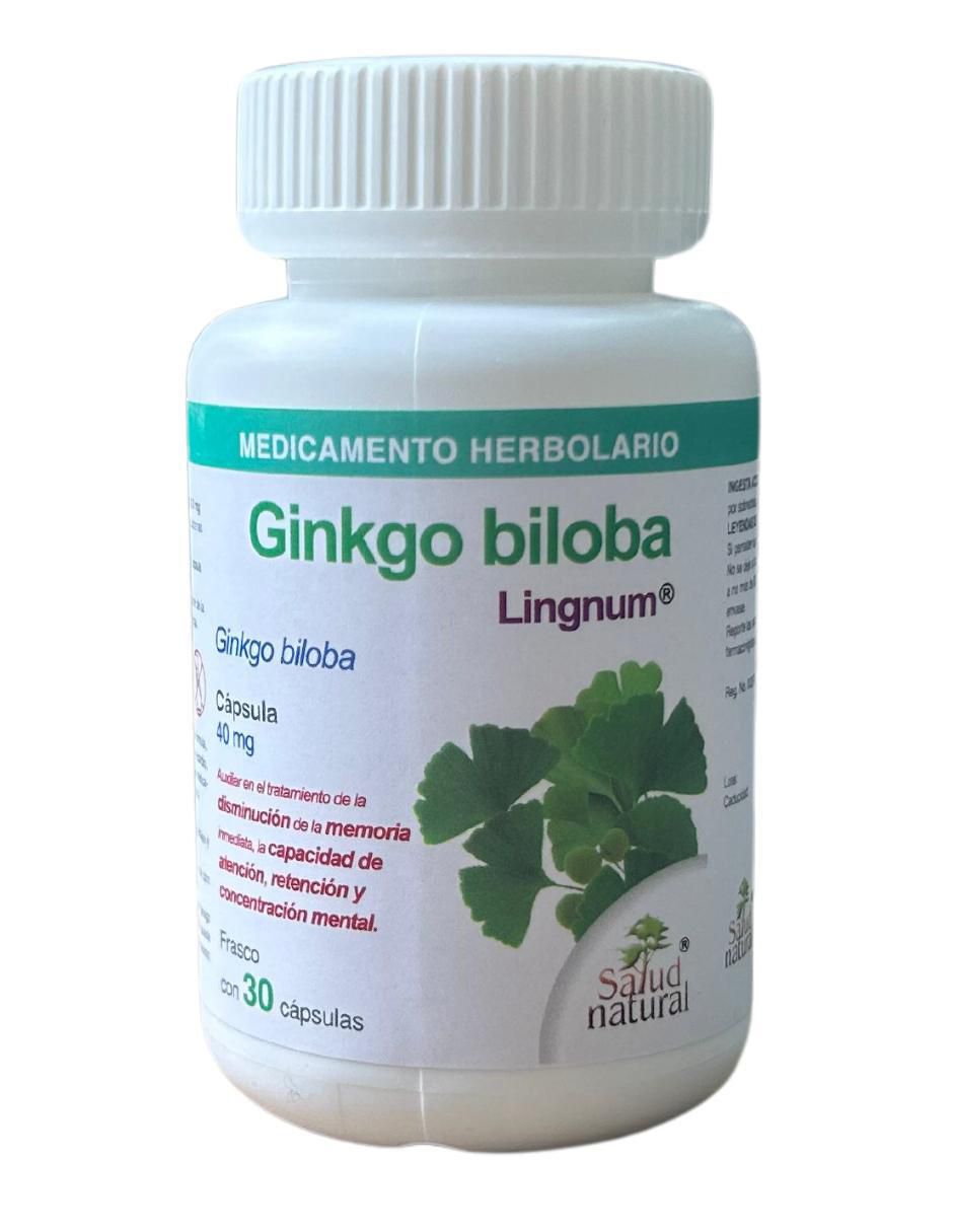Ginkgo Biloba Lingnum de 30 cápsulas Ginkgo Biloba Lingnum de 30 cápsulas