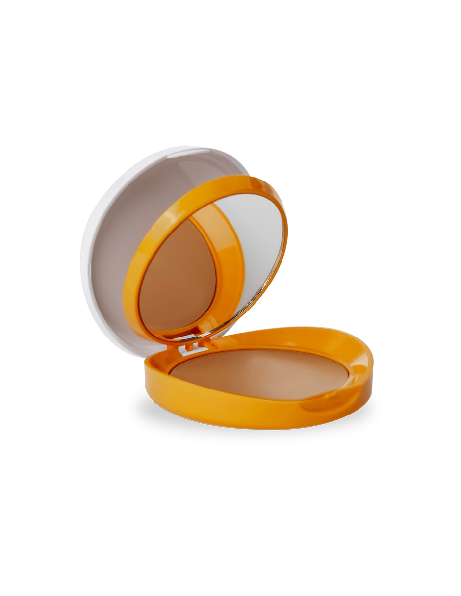 Tratamiento facial 360° color compact oil free beige protector solar Heliocare 4