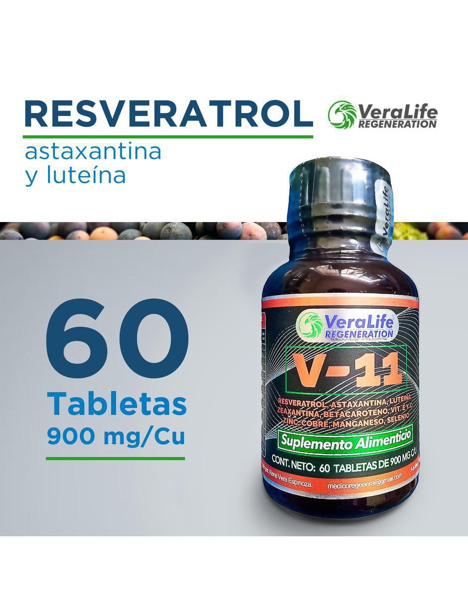 V11 con vitamina e de 60 tabletas 2