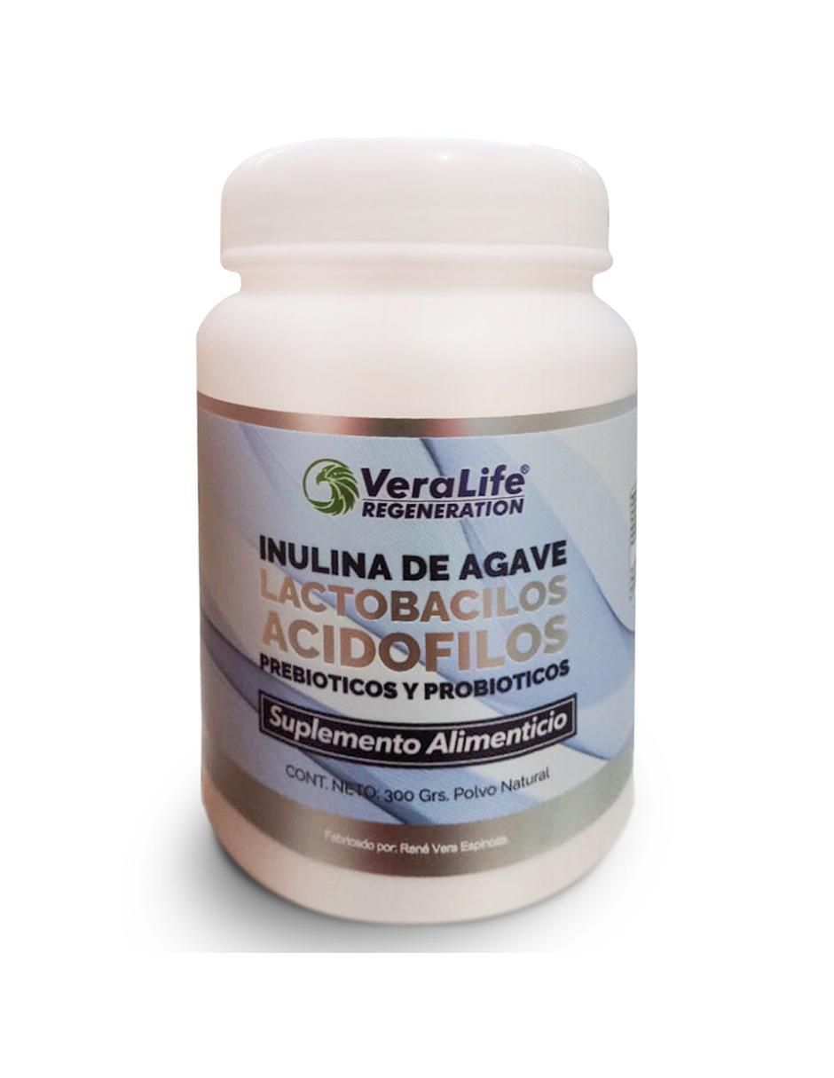 Inulina de Agave con inulina de agave, lactobacillus acidophilus de 300 g