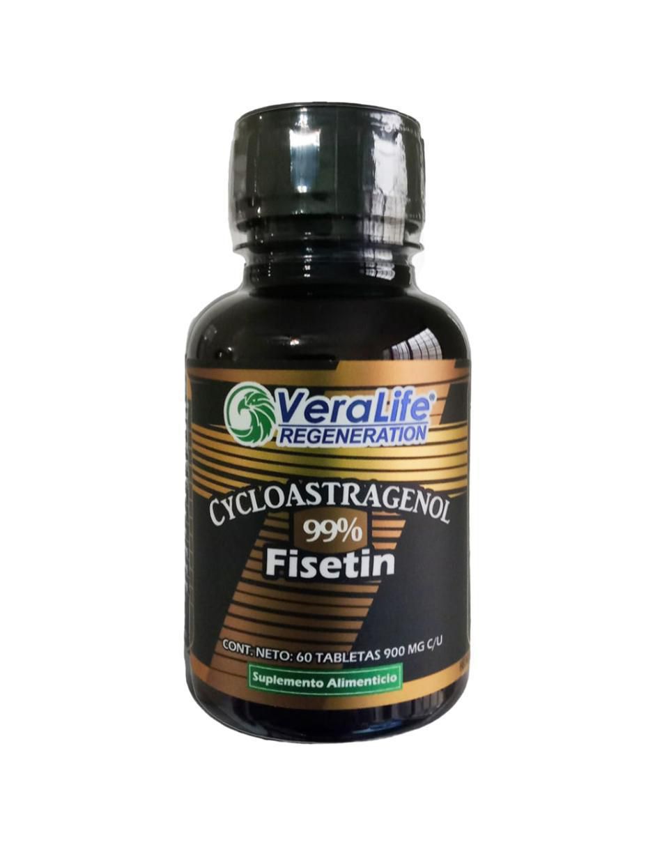 Cycloastragenol Fiestin con fisetina de 60 tabletas