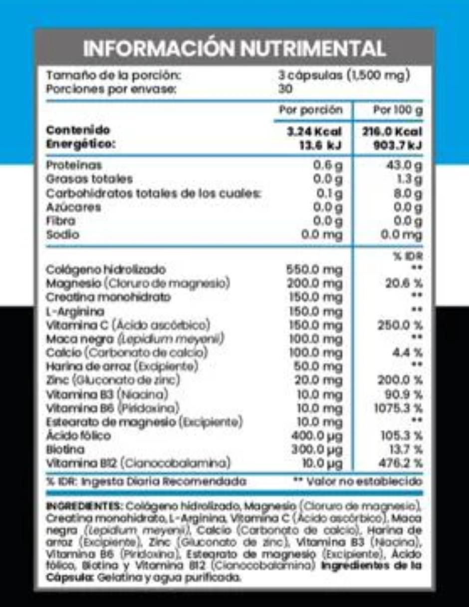 Multivitamínico hombre Flow de 90 cápsulas 2