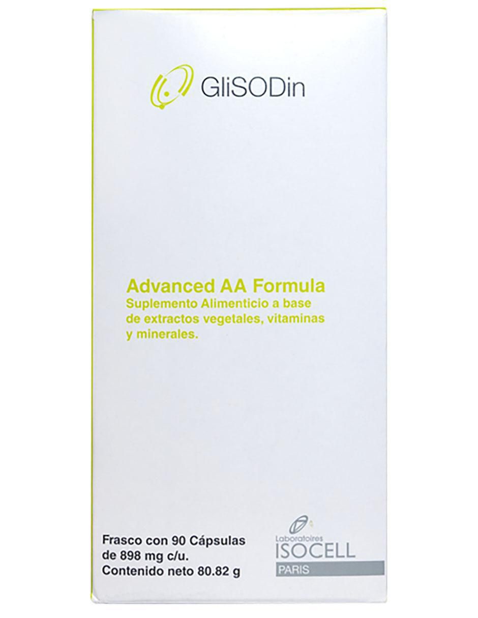 Glisodin Advanced Anti-Aging Formula con aceite de krill sabor natural de 90 cápsulas 2