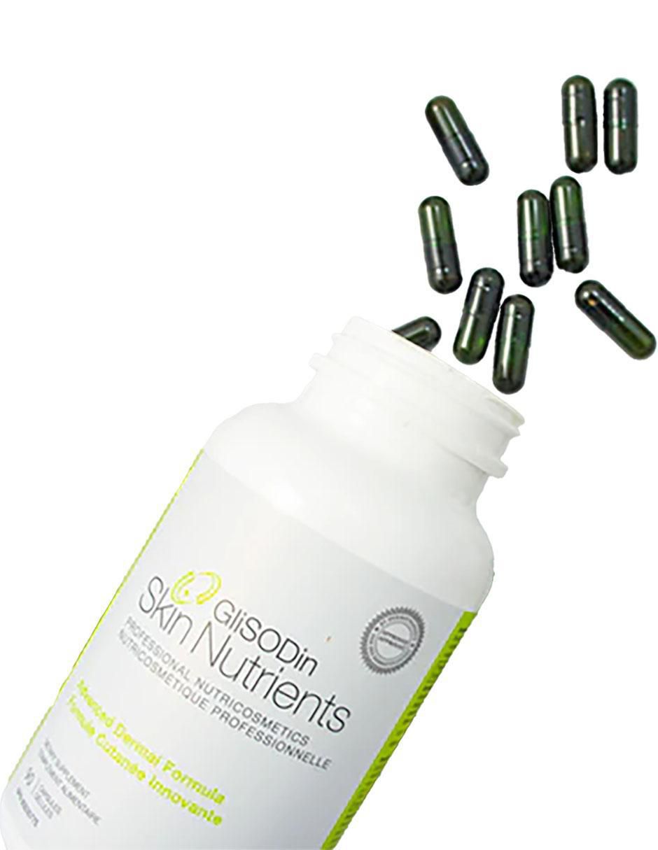 Glisodin Advanced Anti-Aging Formula con aceite de krill sabor natural de 90 cápsulas 3