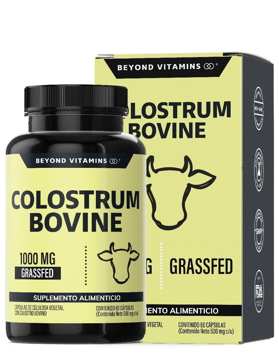 Calostro Bovino Grass Fed 20% de 60 cápsulas
