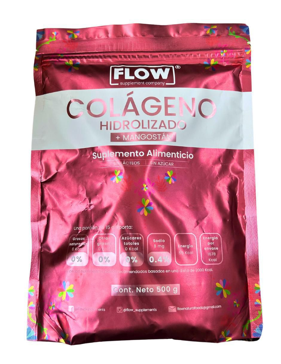 Colágeno Hidrolizado + Mangostán de 500 g Colágeno Hidrolizado + Mangostán de 500 g