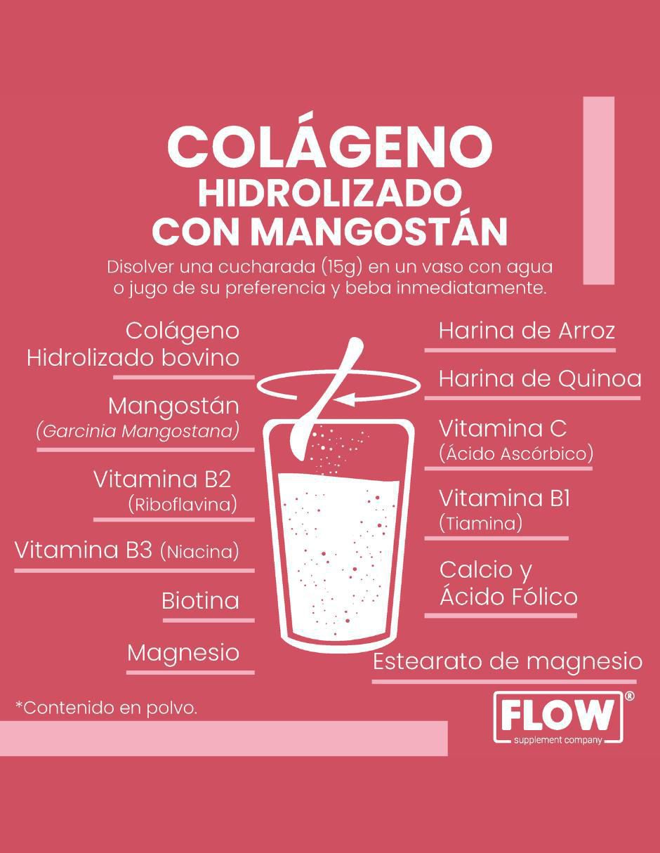 Colágeno Hidrolizado + Mangostán de 500 g 3