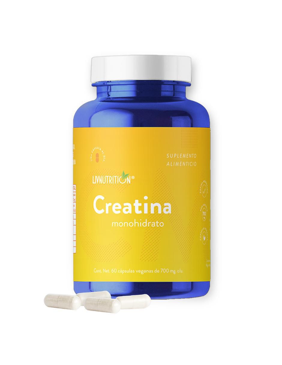 Creatina Monohidrato de 60 cápsulas