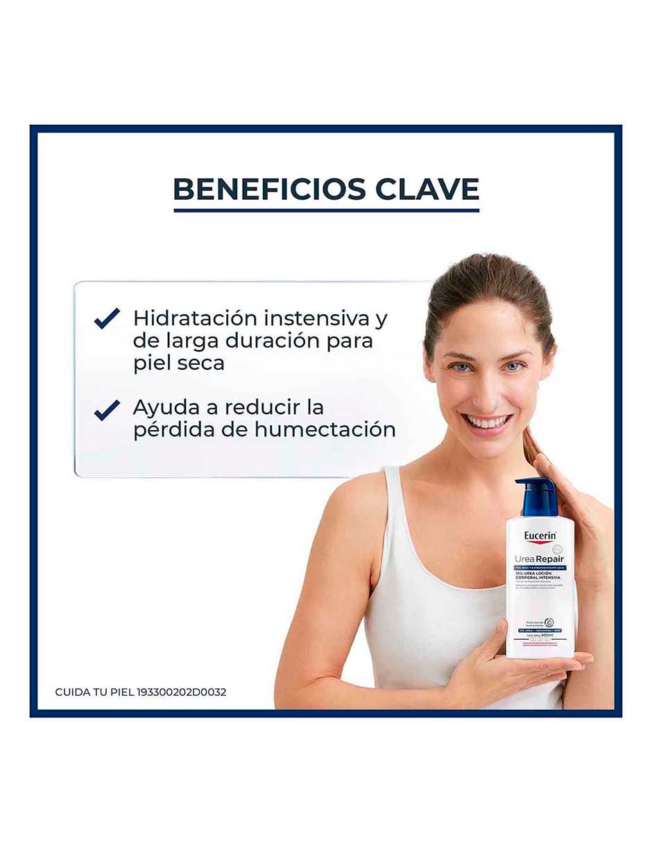 Crema para cuerpo recomendada para hidratar día y noche Urea Repair para piel seca 3