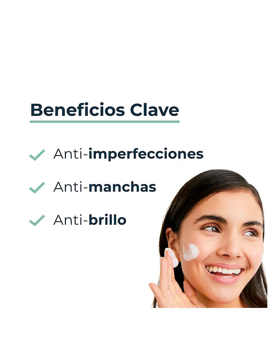 Gel para rostro y cuerpo Limpiador Oil Control Dermo Pure 3