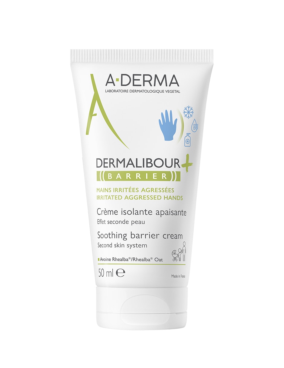 Crema para manos recomendada para calmar y aliviar la piel día y noche Dermalibour: Barrier para piel sensible Crema para manos recomendada para calmar y aliviar la piel día y noche Dermalibour: Barrier para piel sensible