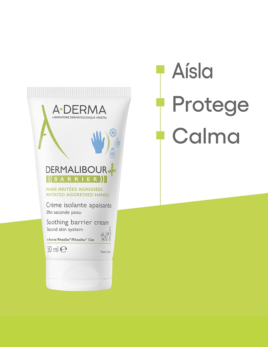 Crema para manos recomendada para calmar y aliviar la piel día y noche Dermalibour: Barrier para piel sensible 3