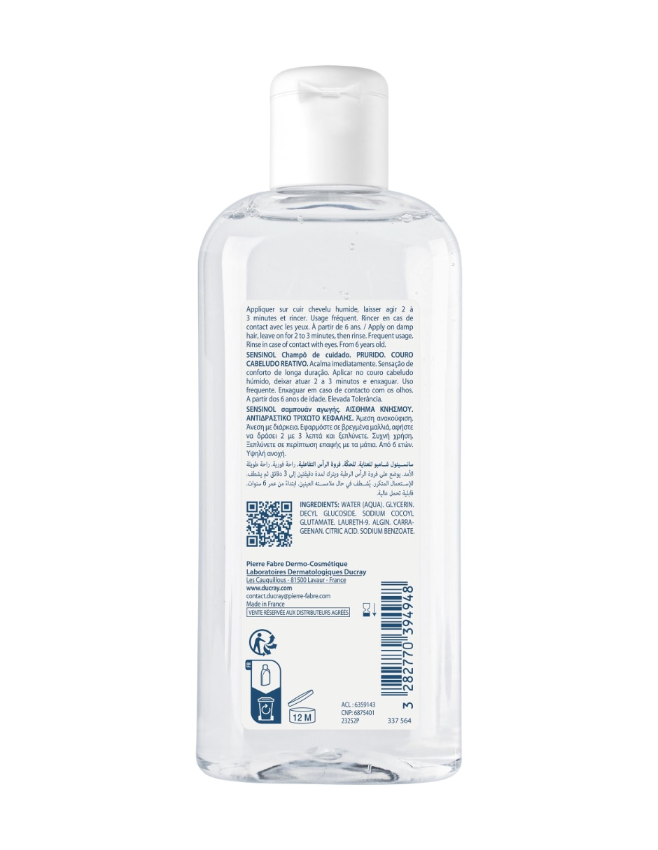 Shampoo para cabello Sensinol 2