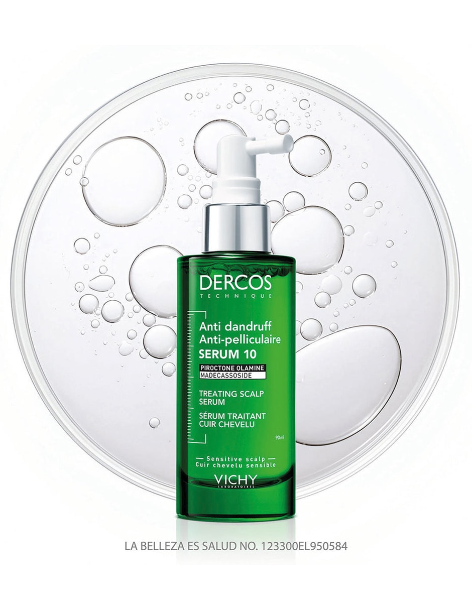 Sérum capilar 10 Control Caspa Dercos Technique 3
