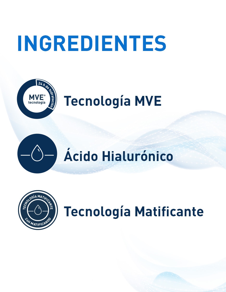Crema facial recomendada para matificar e hidratar de día y noche Gel-Crema Oil Control para piel mixta y grasa 6