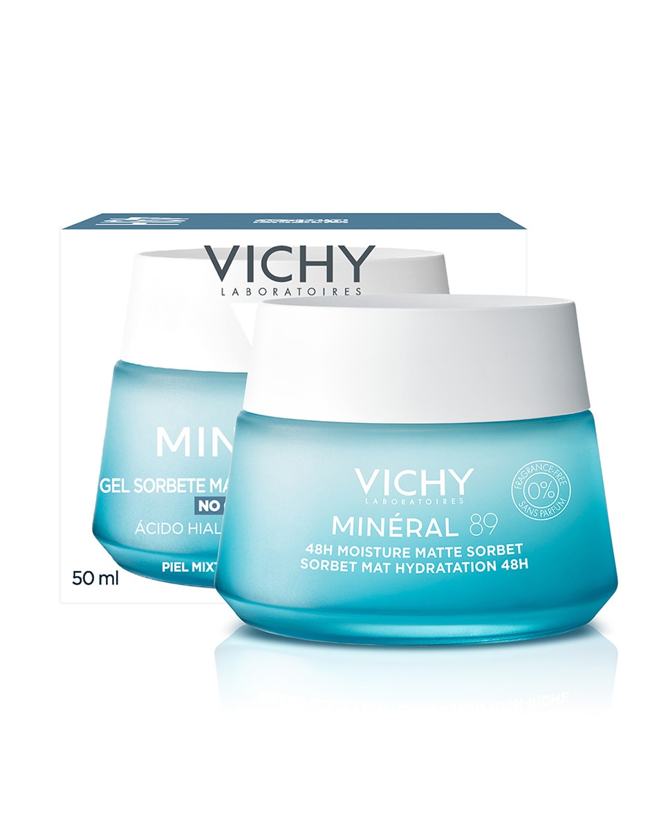 Crema facial recomendada para acné de día Mineral 89 Aqua-Gel Matificante Mineral 89 para piel mixta y grasa 2