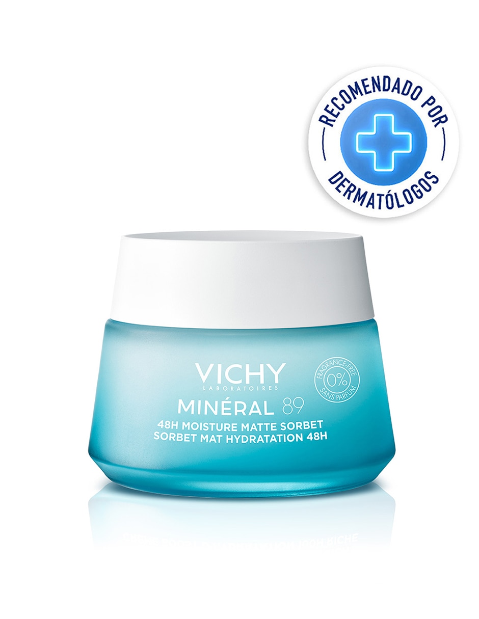 Crema facial recomendada para acné de día Mineral 89 Aqua-Gel Matificante Mineral 89 para piel mixta y grasa 3